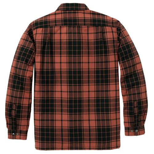 Carhartt Hubbard Plaid Shirt Jack Homestead Red