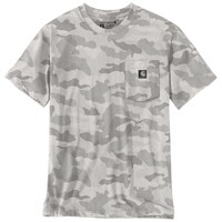 Irvine Relaxed Camo T-Shirt Fossil Tan Camo