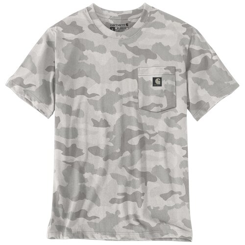 Carhartt Irvine Relaxed Camo T-Shirt Fossil Tan Camo
