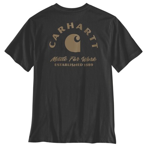 Carhartt Irvine Relaxed Work T-Shirt Black