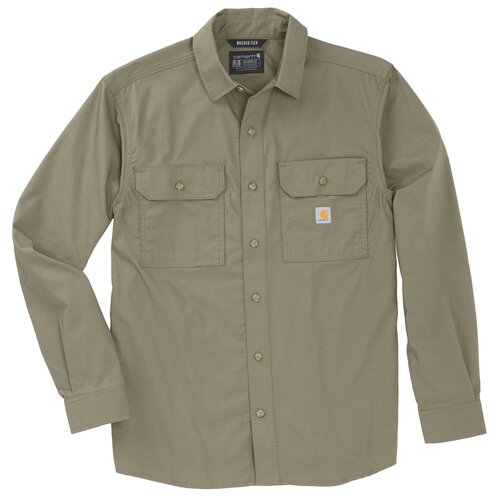 Carhartt Glenwood Relaxed LS Shirt Faded Fatigue