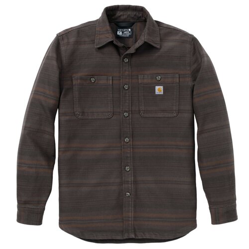 Carhartt Everett Loose LS Plaid Shirt Dark Clove
