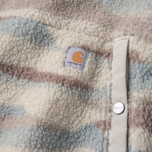 Carhartt Women's Sherpa Pullover Cobblestone Landscape Print