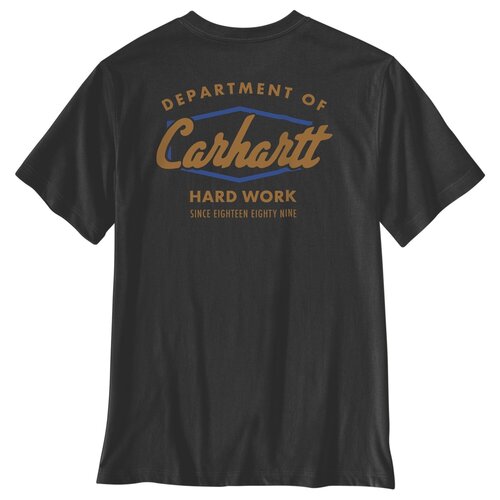Carhartt Irvine Relaxed Hard Work T-Shirt Black