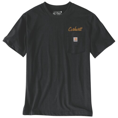 Carhartt Irvine Relaxed Hard Work T-Shirt Black