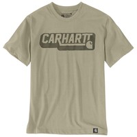 Irvine Relaxed Camo Logo T-Shirt Faded Fatigue