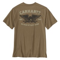 Irvine Relaxed Hardwork Eagle T-Shirt Night Fatigue