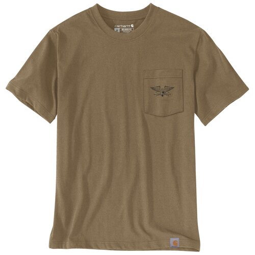 Carhartt Irvine Relaxed Hardwork Eagle T-Shirt Night Fatigue