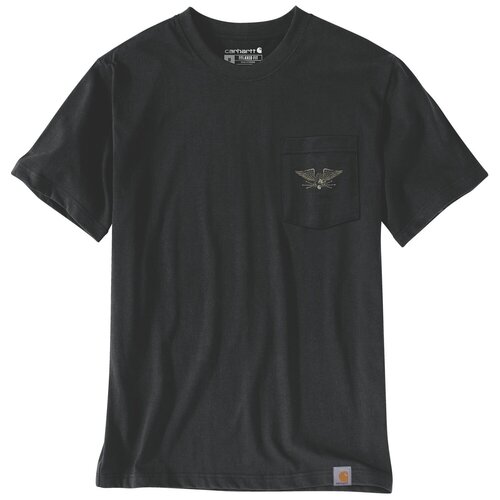 Carhartt Irvine Relaxed Hardwork Eagle T-Shirt Black