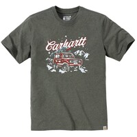 Dearborn Relaxed Holiday T-Shirt Basil Heather
