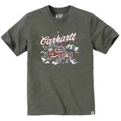 Dearborn Relaxed Holiday T-Shirt Basil Heather