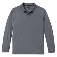 Force Sun Defender™ Relaxed LS Logo Polo Shirt Steel