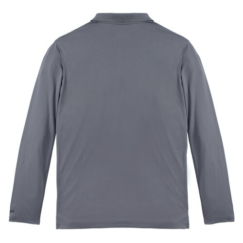 Carhartt Force Sun Defender™ Relaxed LS Logo Polo Shirt Steel