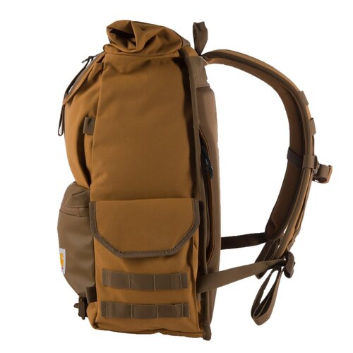Carhartt 40L Nylon Roll Top Rugzak Carhartt Brown