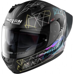 N60-6 Sport Raindance Full Face Helmet Black/Multicolour