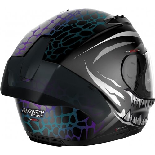 N60-6 Sport Ravenous Full Face Helmet Black/Multicolour (028)