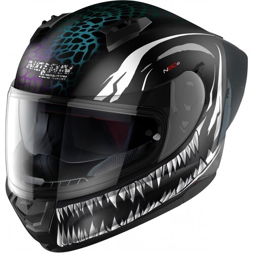 N60-6 Sport Ravenous Full Face Helmet Black/Multicolour (028)