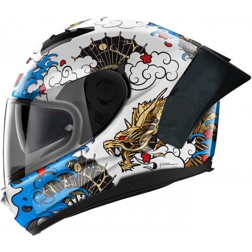 Casco Integral N60-6 Sport Wyvern Blanco/Azul (025)