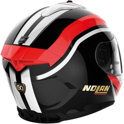 Casco Integrale N80-8 50th Anniversary Nero/Rosso/Bianco