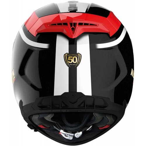 Nolan N80-8 50th Anniversary N-Com Integraalhelm Zwart/Rood/Wit (026)