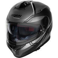 N80-8 Astute N-Com Full Face Helmet Black/Grey (023)