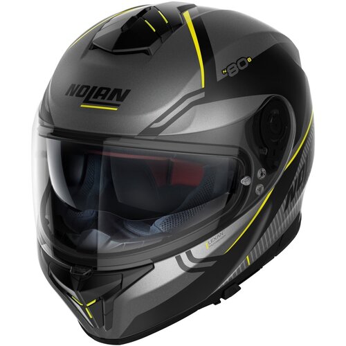 Nolan Casco Integrale N80-8 Astute N-Com Nero/Giallo (025)