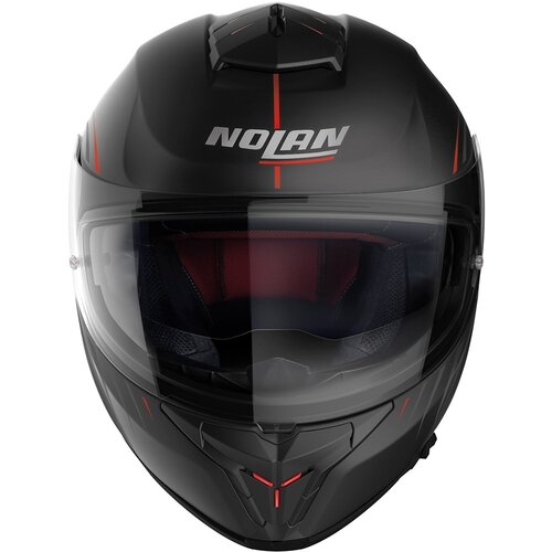 N80-8 Kosmos N-Com Full Face Helmet Black/Red (063)