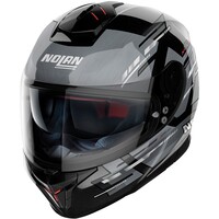 N80-8 Meteor N-Com Full Face Helmet Black/Grey (067)