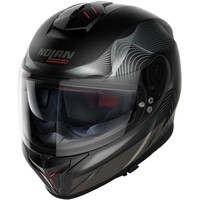 Casco Integral N80-8 Powerglide N-Com Negro/Plata (044)