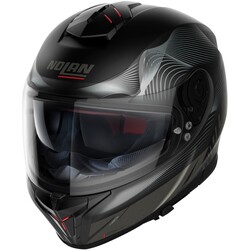 N80-8 Powerglide N-Com Full Face Helmet Black/Silver