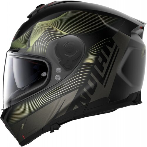 Nolan Casque Intégral N80-8 Powerglide N-Com Noir/Or (046)