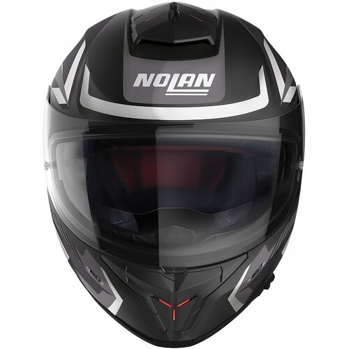 Casco Integrale N80-8 Rumble N-Com Nero/Bianco (058)