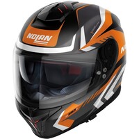 Casco Integrale N80-8 Rumble N-Com Nero/Arancione (061)