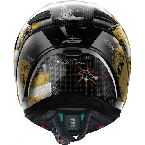 Nolan X-804 RS Ultra Carbon Checa Gold Integraalhelm Carbon/Goud (025) - Maat XXL (63-64 cm)