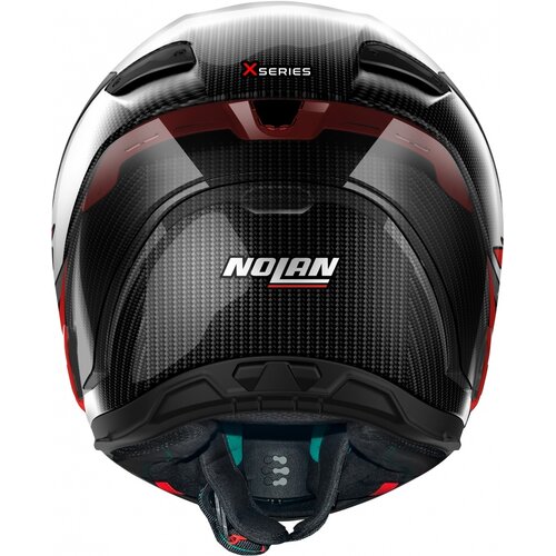 Nolan X-804 RS Ultra Carbon Hot Lap Integralhelm Carbon/Rot (013) - Größe XXL (63-64 cm)