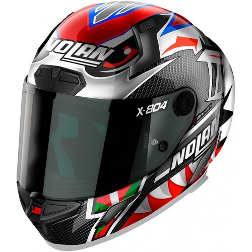 Nolan X-804 RS Ultra Carbon Lecuona Full Face Helmet Multicolour (028) - Size S (56 cm)