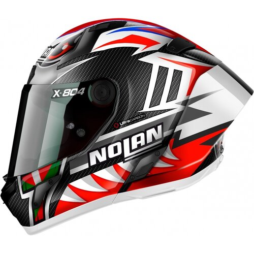 Nolan Casco Integrale X-804 RS Ultra Carbon Lecuona Multicolore (028) - Taglia S (56 cm)