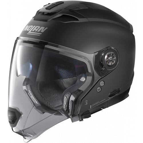 Nolan Casco Crossover N70-2 GT 06 Classic N-Com Negro Mate (010)