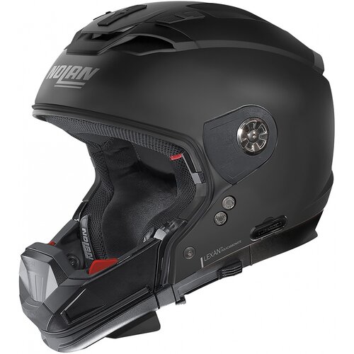 Nolan N70-2 GT 06 Classic N-Com Crossoverhelm Mat Zwart (010)