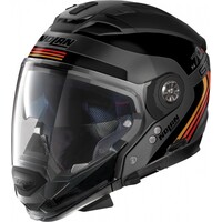 N70-2 GT 06 Jetpack N-Com Crossover Helmet Black/Orange (063)