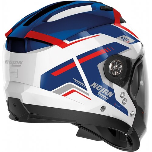 Nolan N70-2 GT 06 Switchback Crossoverhelm Wit/Blauw (061)