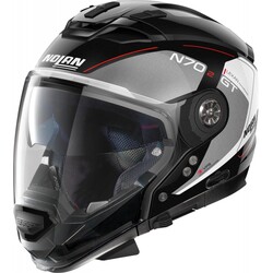 N70-2 GT Lakota N-Com Crossoverhelm Zwart/Wit