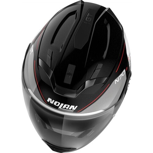 Nolan Casque Crossover N70-2 GT Lakota N-Com Noir/Blanc (037)