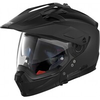 N70-2 X 06 Classic N-Com Crossoverhelm Mat Zwart (010)
