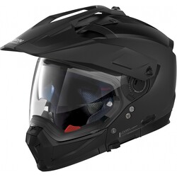 N70-2 X 06 Classic N-Com Crossover-Helm Mattschwarz