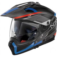 N70-2 X 06 Earthquake Crossoverhelm Zwart/Blauw (048)