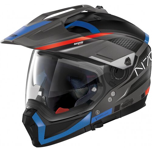 Nolan Casco Crossover N70-2 X 06 Earthquake Negro/Azul (048)