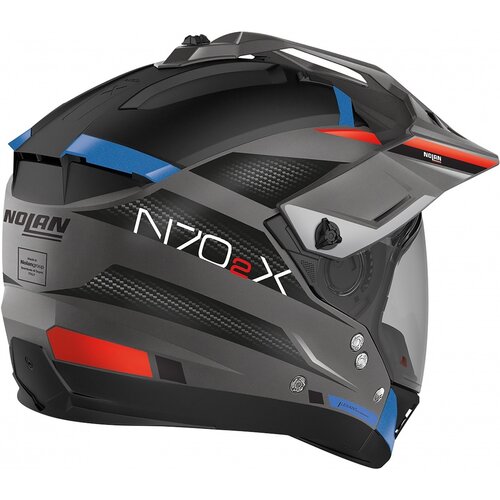 Nolan Casco Crossover N70-2 X 06 Earthquake Nero/Blu (048)