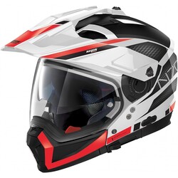 N70-2 X 06 Earthquake Crossoverhelm Wit/Rood
