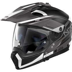 N70-2 X Earthquake N-Com Crossoverhelm Grijs/Zwart